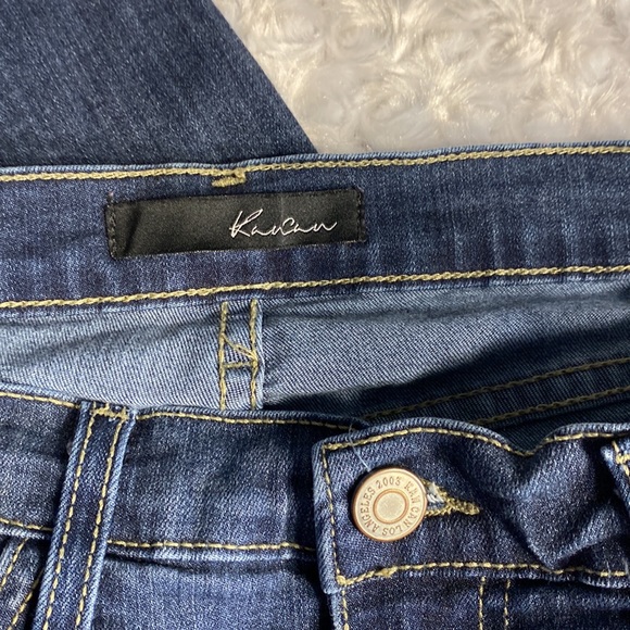 KanCan skinny jeans dark wash denim no holes or distress size 29 - Picture 5 of 8